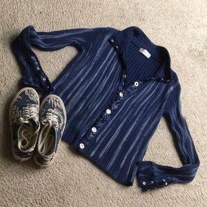 COCOON BAY/VINTAGE-TYE DYE SNAP FRONT KNIT SHIRT